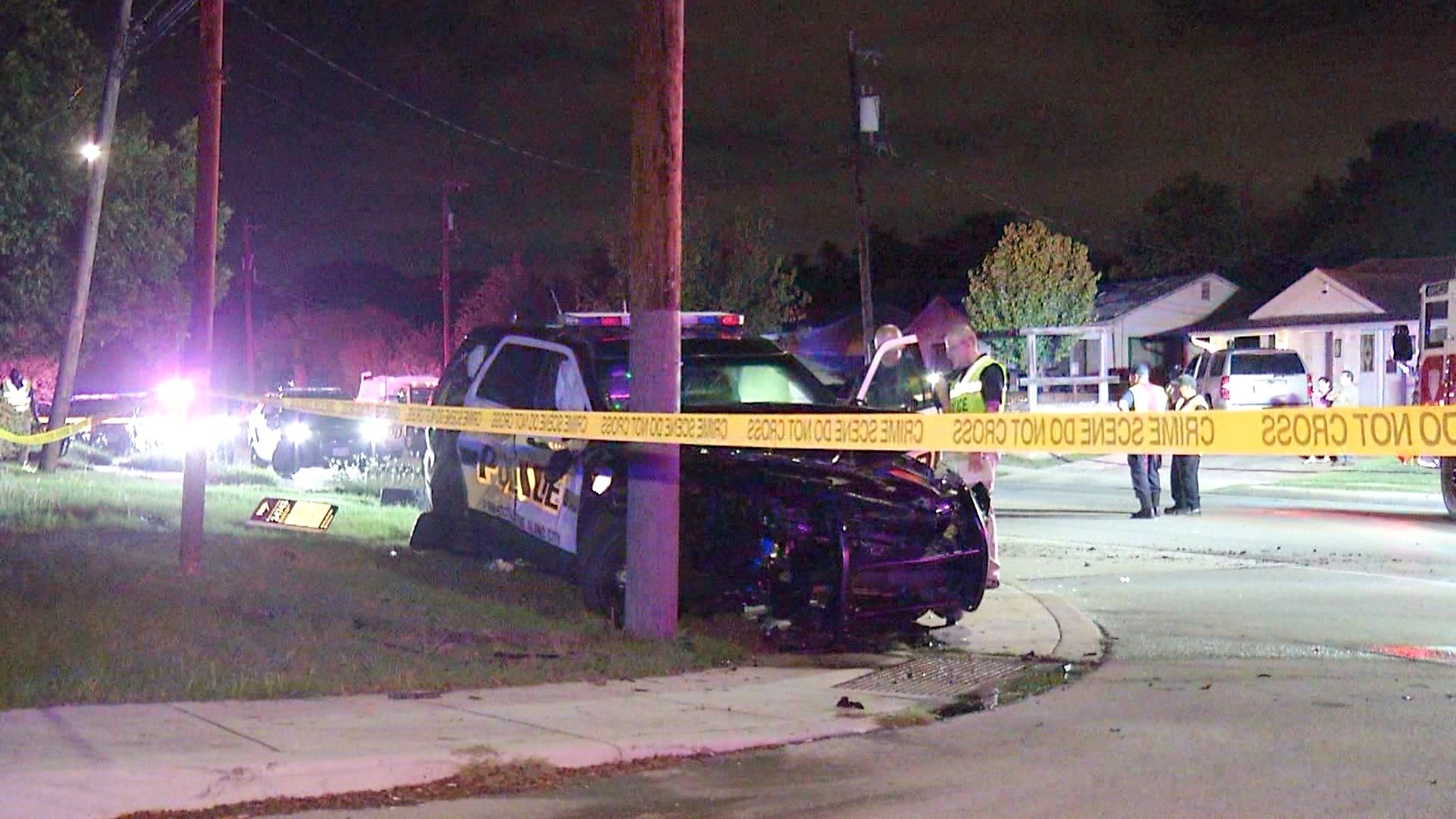 Driver killed after slamming into SAPD patrol car | kens5.com