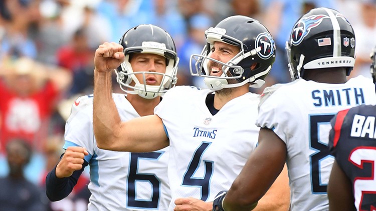 NFL: Texans lose to Titans on late field goal from Succop