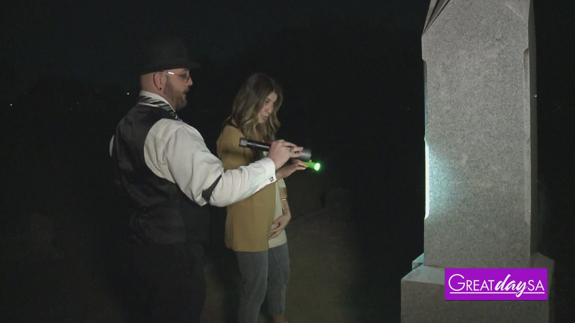 If you believe in the paranormal, in spirits, in shadow figures, then you’ll want to see what Roma’s experienced at one of San Antonio's most haunted cemeteries!