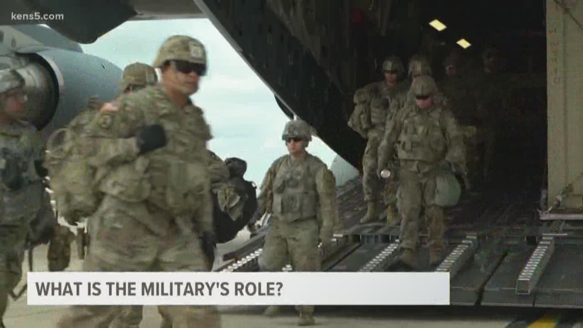 There are a lot of questions about what the military is allowed to do at the border, so we're here to provide those answers.