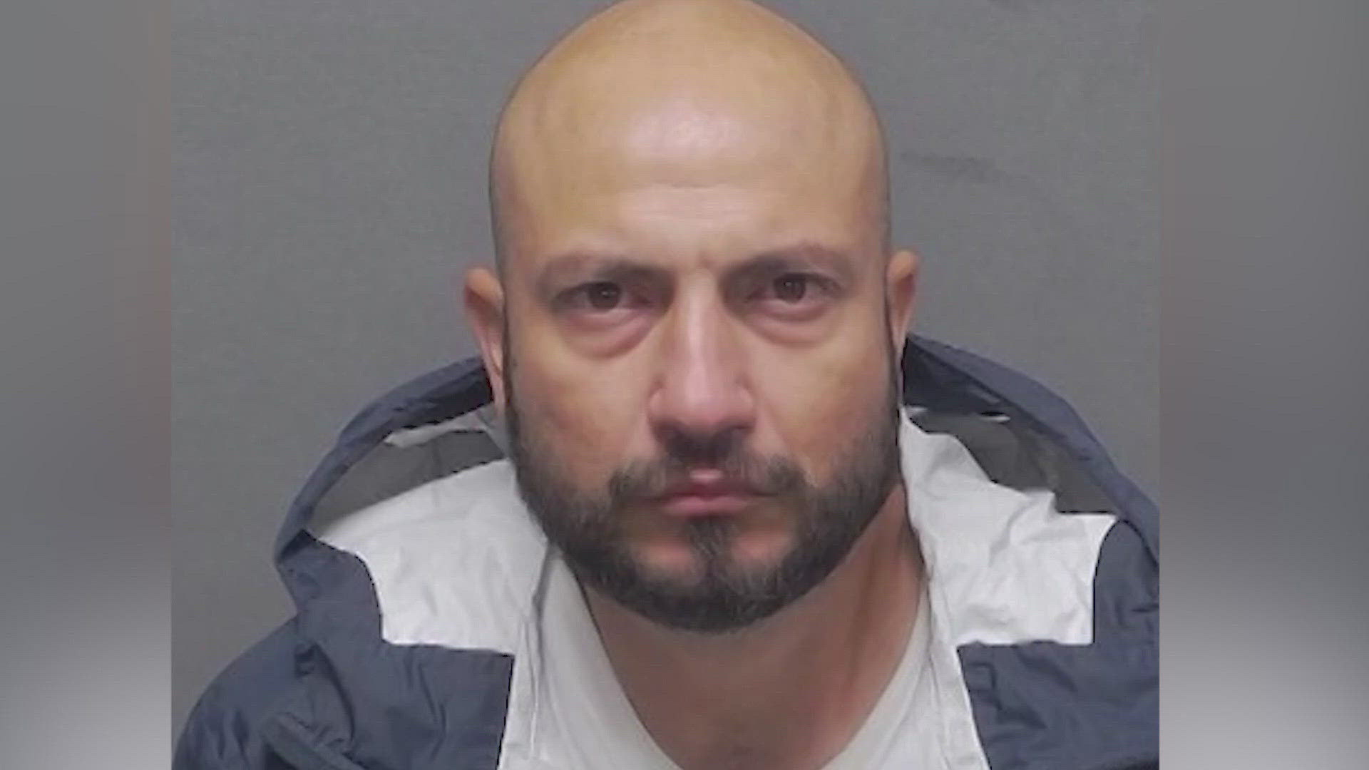 Caught in the act: Man arrested by police after he was allegedly ...