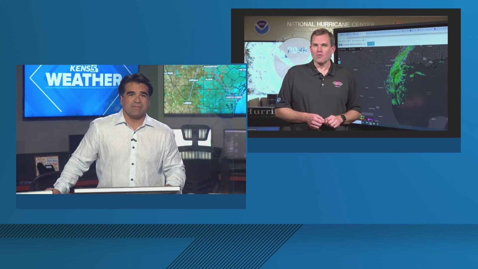 Meteorologist Paul Mireles talks with Dr. Michael Brennan, director of the National Hurricane Center, on what to expect from Tropical Storm Alberto.