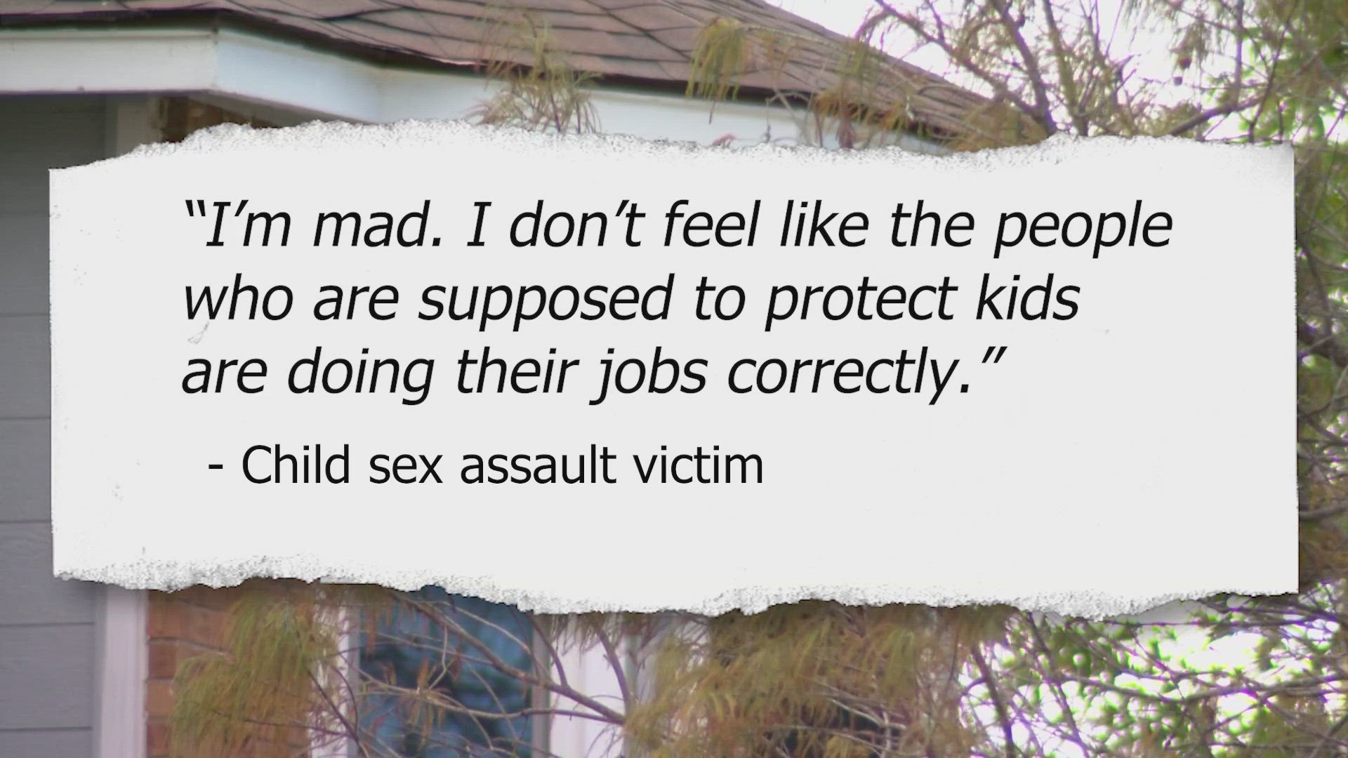 Victims of child sex crimes and law enforcement call for changes to  criminal justice system