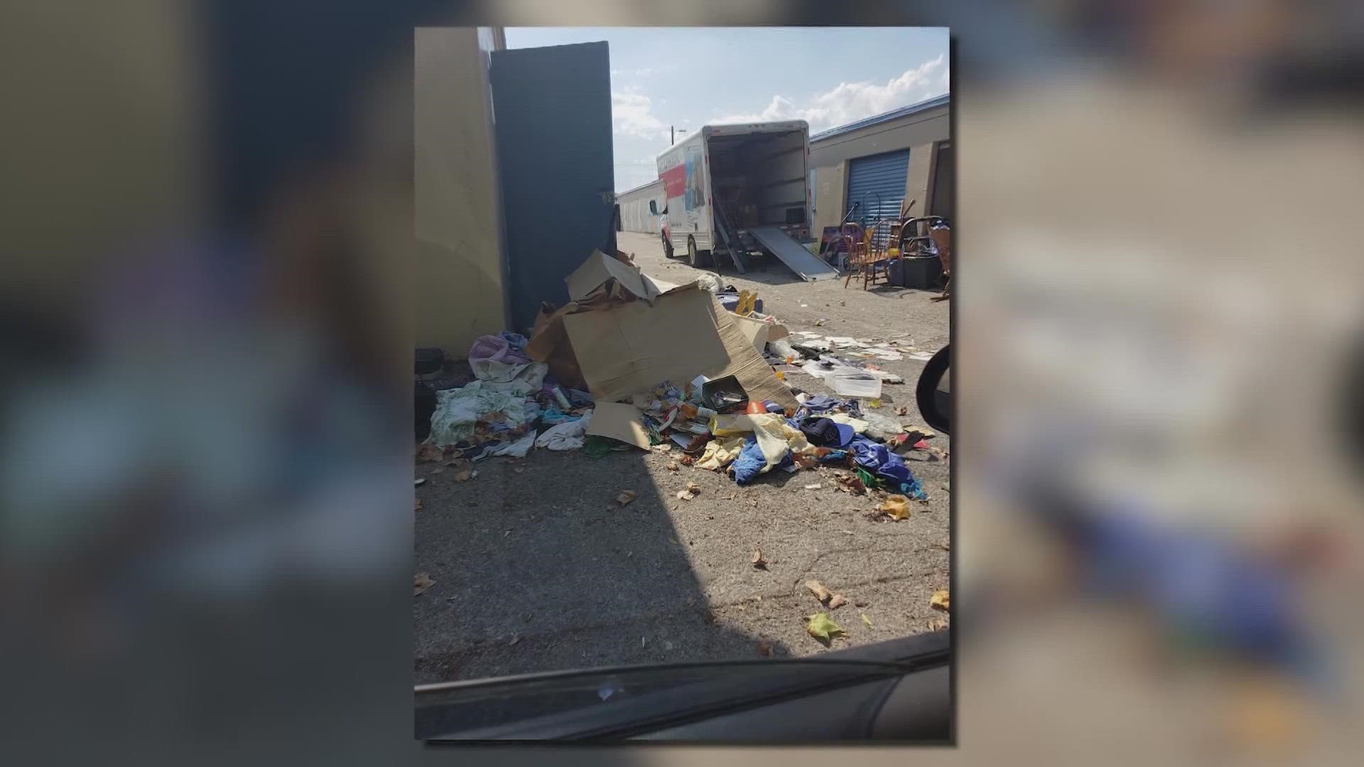San Antonio Police say two men were arrested at the scene after a reported burglary at the Otter Self Storage off of Loop 410 near Marbach Road.