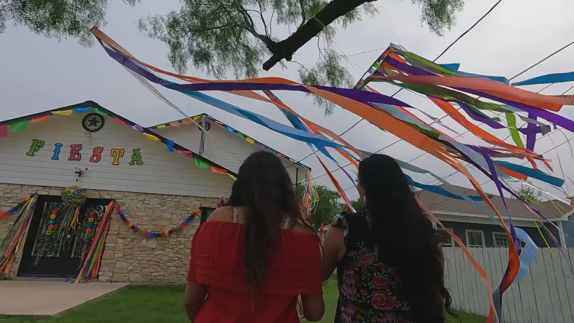 For the past five years, the Marquez family has decorated their home for Fiesta. But this year’s creation takes the cake.