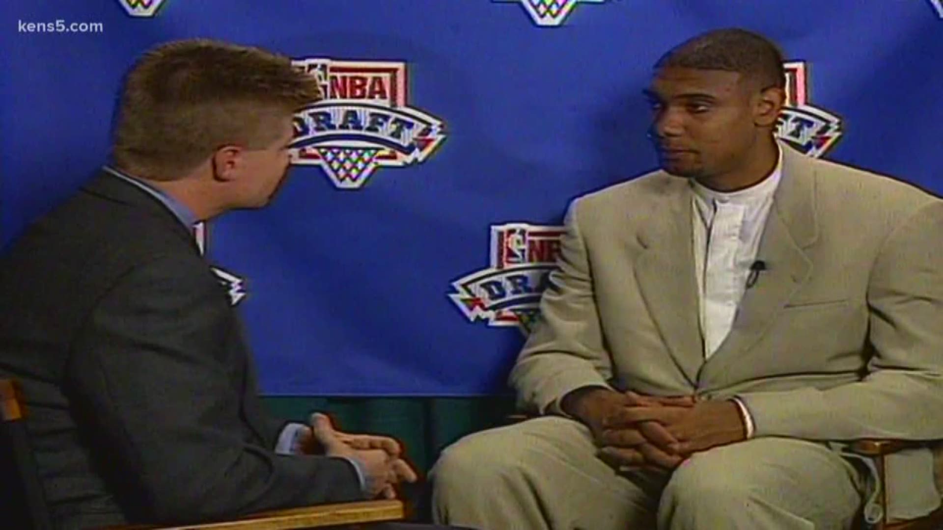 FROM THE VAULT: Tim Duncan's draft-night interview with our Joe