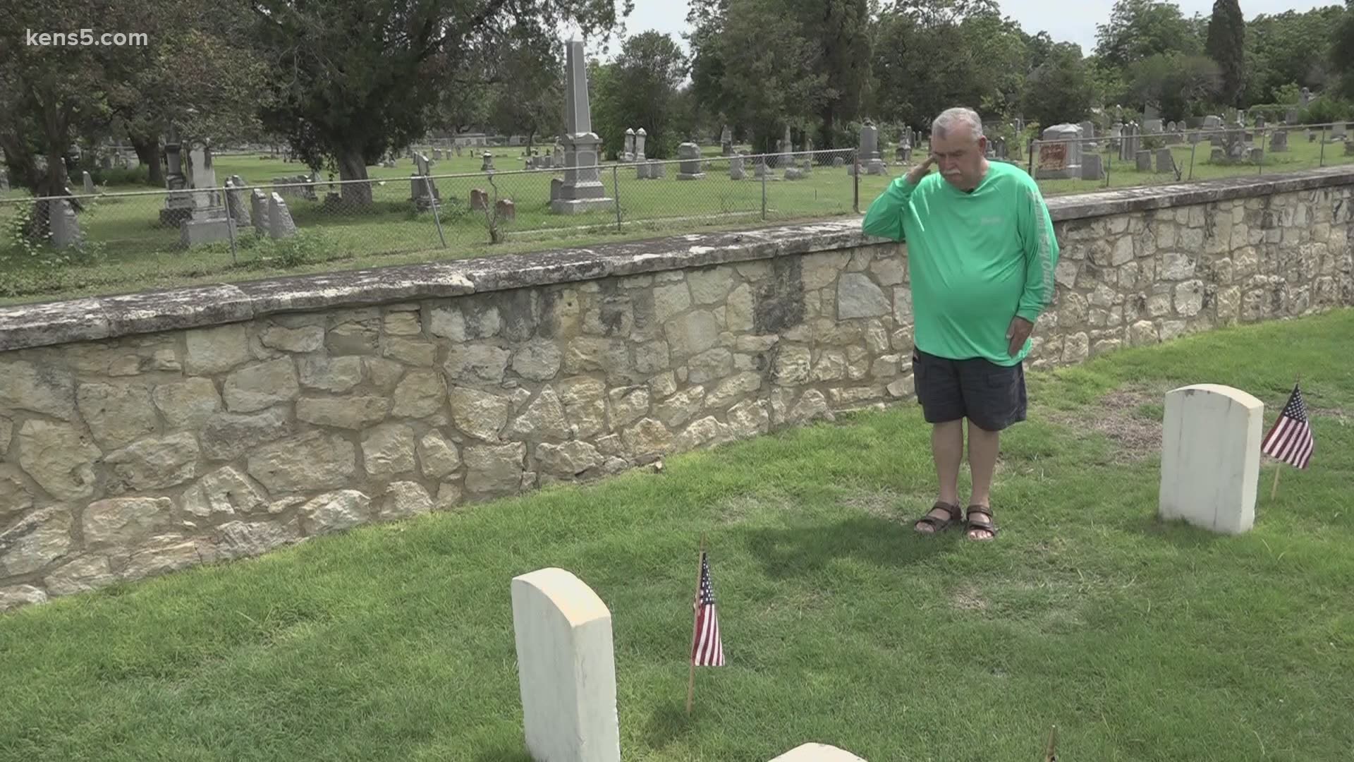 It was only a few years ago that George Leyendecker discovered his grandfather was buried in San Antonio. For him, the journey of discovery continues.