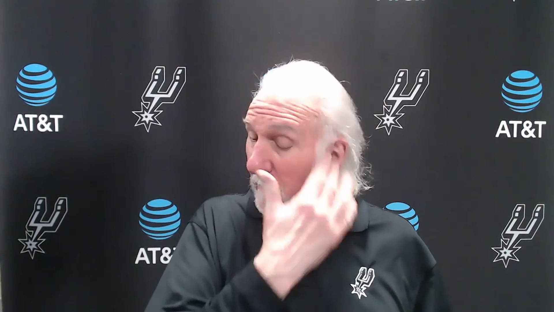 Pop praised the pair of Derrick White and Dejounte Murray, who combined for 51 points, and said Lonnie Walker IV provided two-way impact off the bench.