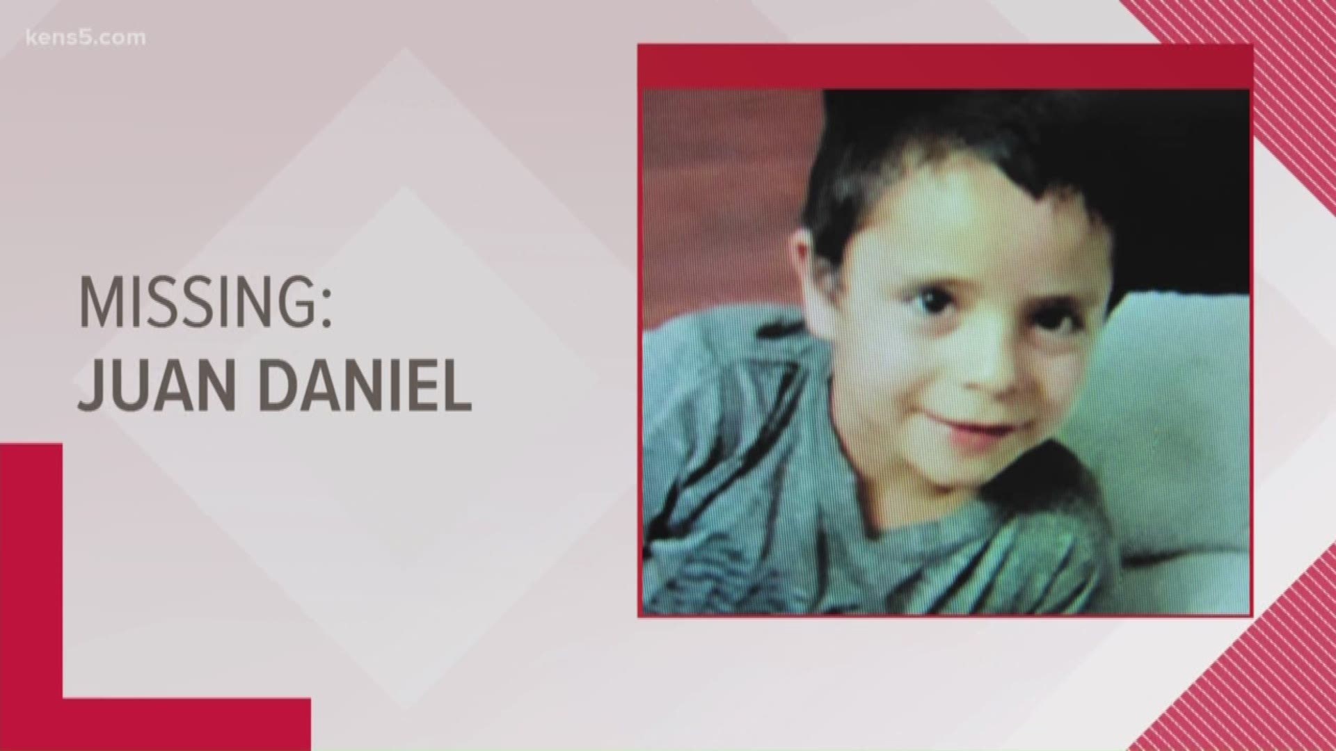 Juan Daniel Hernandez Alvarez, 7, was last seen around 8 p.m. Friday outside his family's apartment on 1400 Gardina.