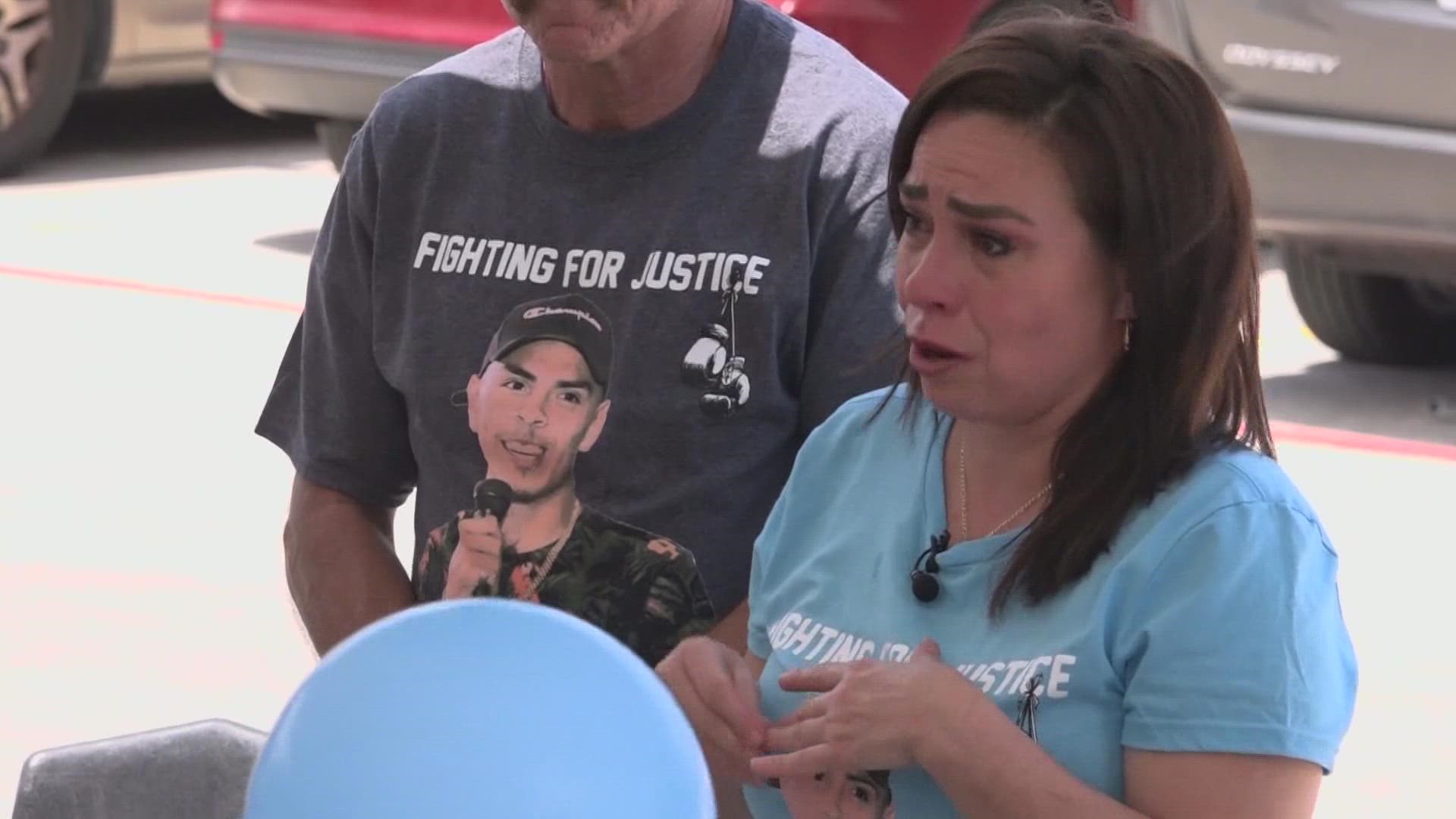 The family of 18-year-old George Ramos gathered on Sunday to remember the professional boxer killed in 2019.