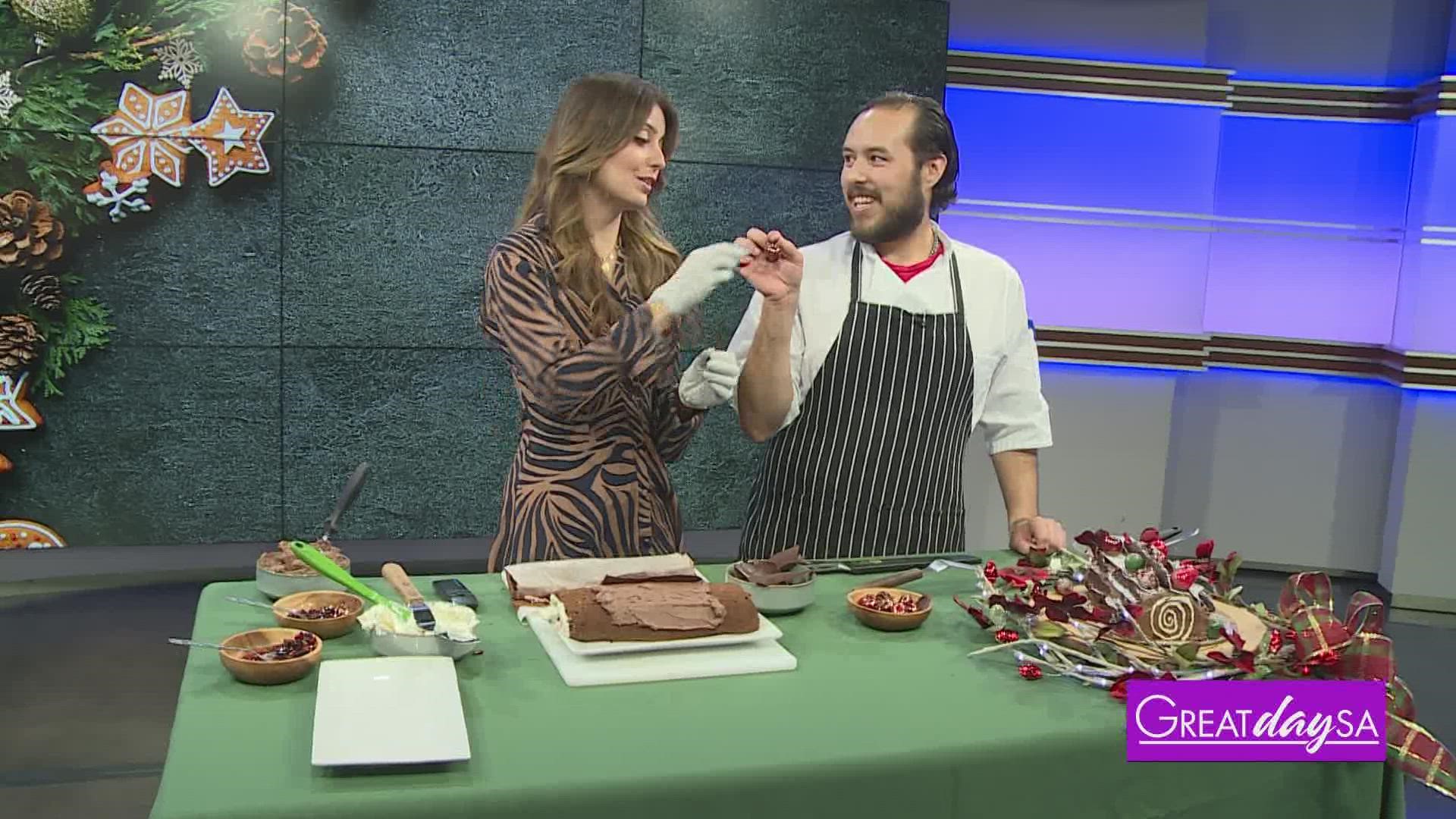 Sugar Rush contestant shares French Yule Log cake recipe | Great Day SA