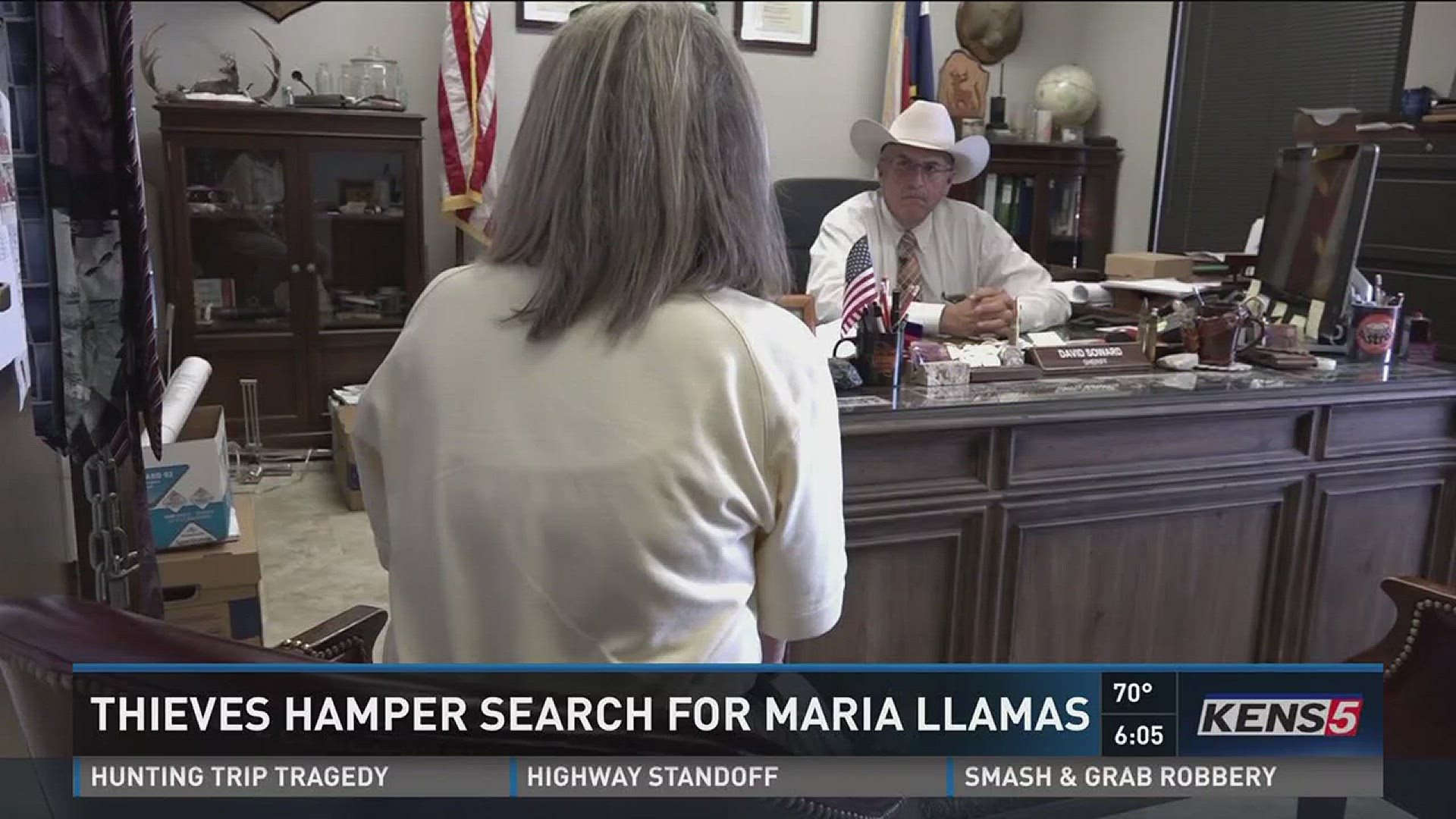 Thieves hamper search for Maria Llamas