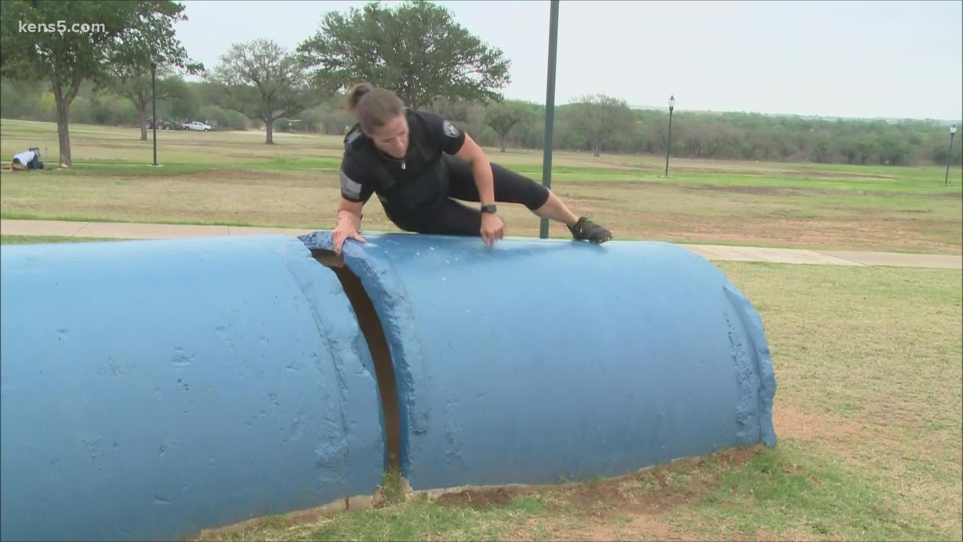 More than 30 female cadets are trying to become San Antonio Police Officers.