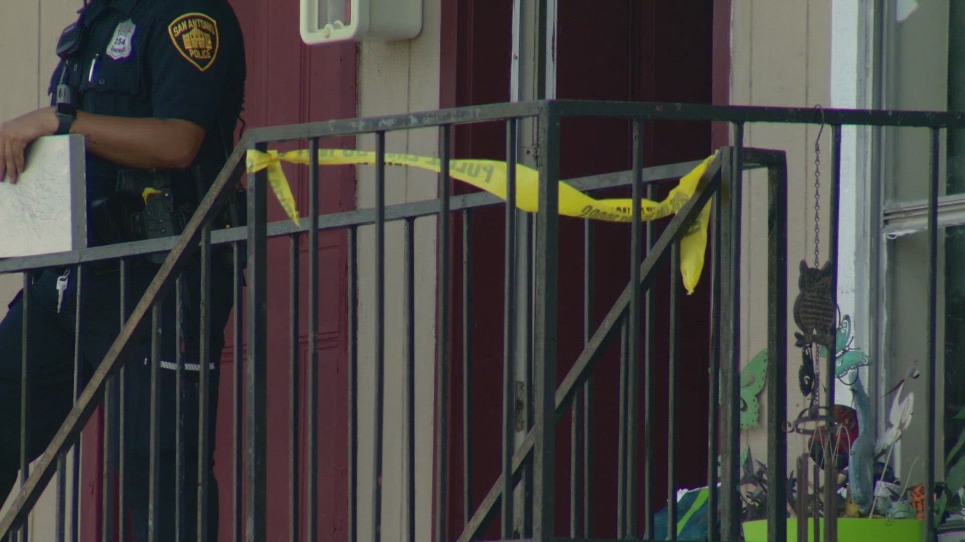 Police found the horrific scene inside of her San Antonio apartment.