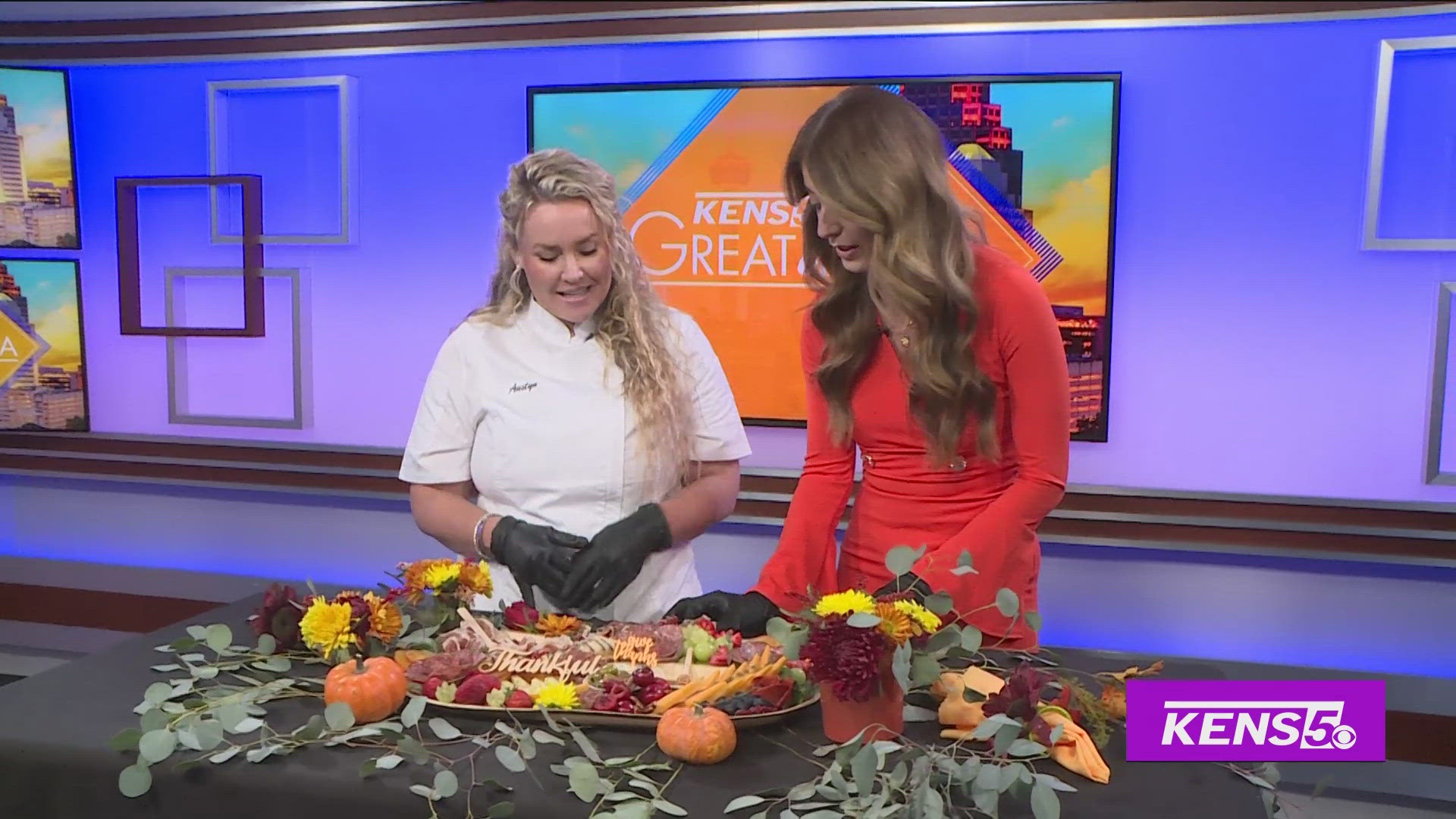 Chef Austyn Burgamy shares a charcuterie board perfect for your Thanksgiving get-togethers.