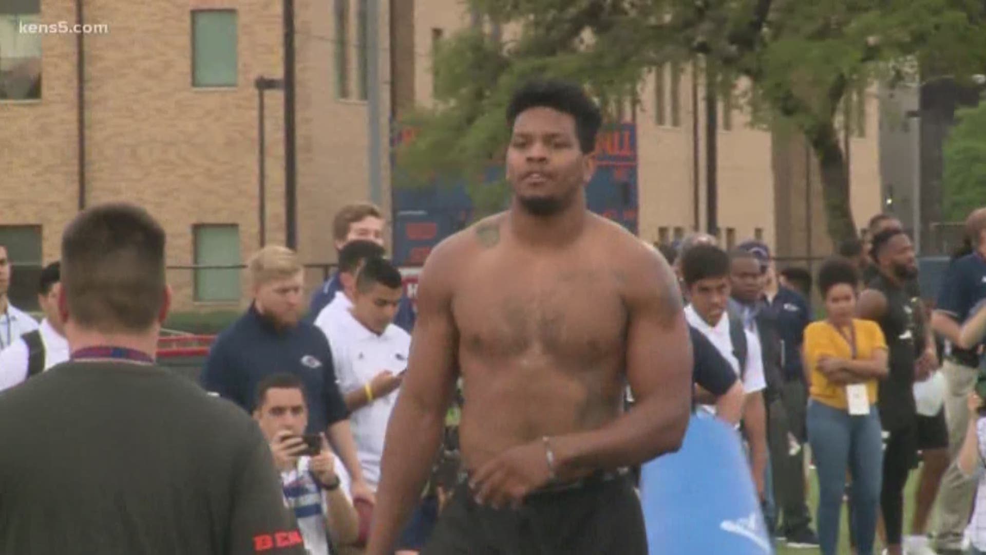 Thanks to Marcus Davenport's draft hype, UTSA hosted the biggest pro day in program history.
