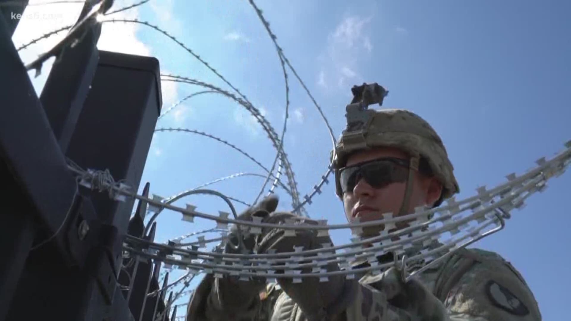 KENS 5's Luke Simons sat down with an Army lieutenant general to discuss how the military's response at the border is mainly to help border protection agents wherever they need it.