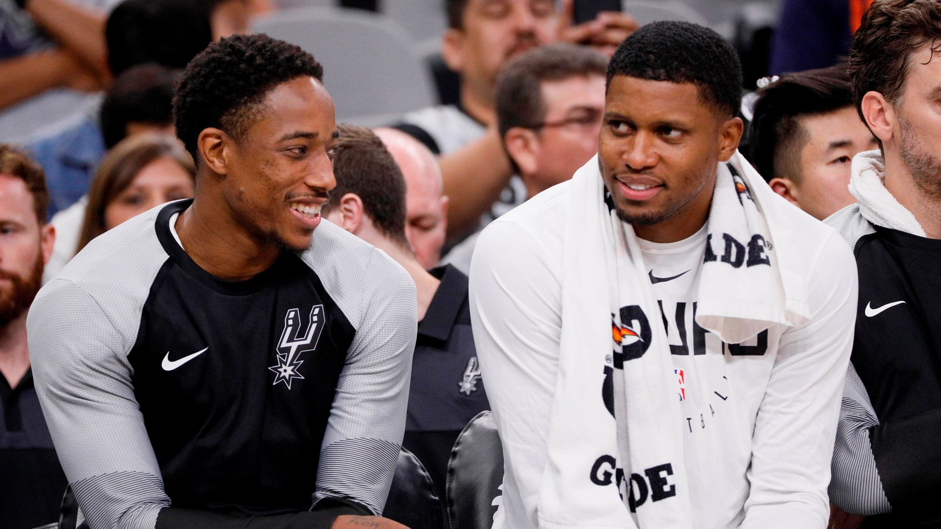 DeMar DeRozan and Rudy Gay share heartfelt goodbyes to the Spurs and ...