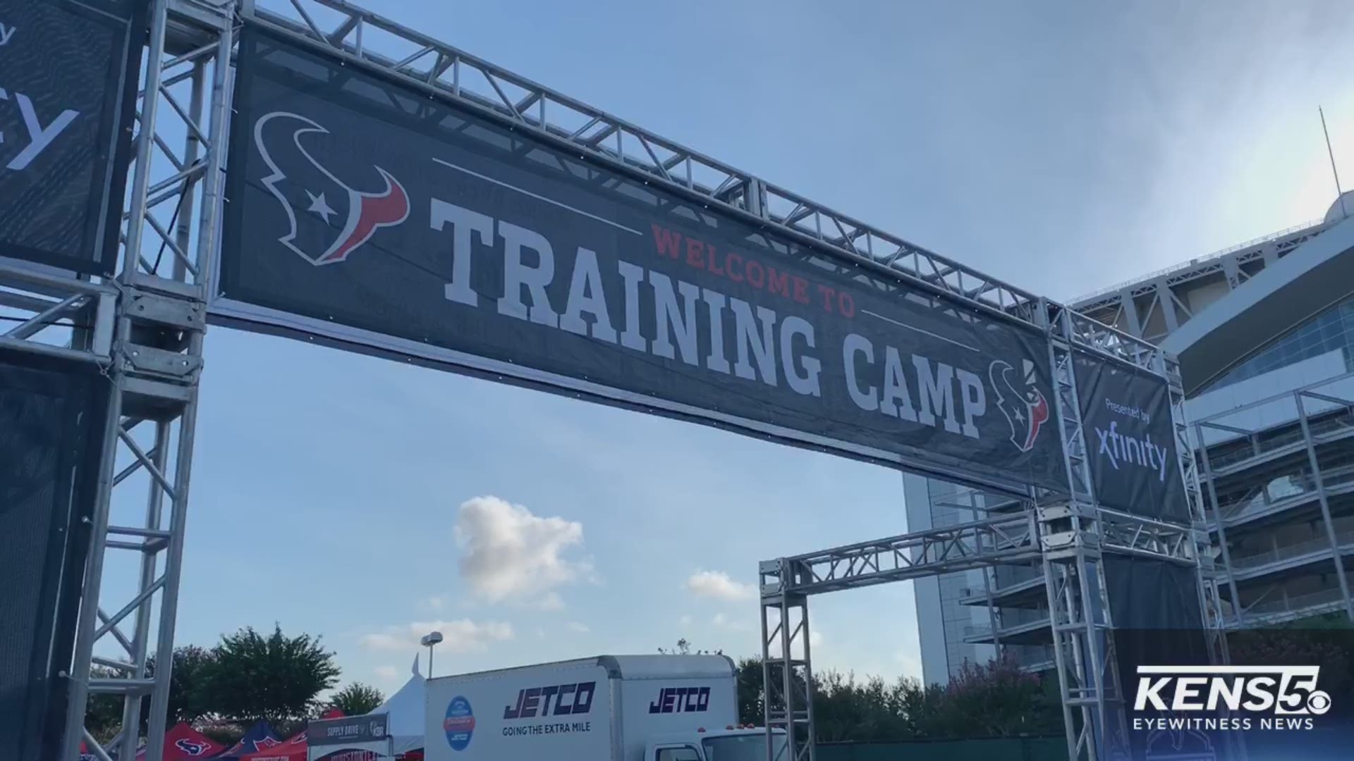For the first time since camp launched one week ago, fans were allowed at the practce, and the events that unfolded certainly didn’t disappoint.