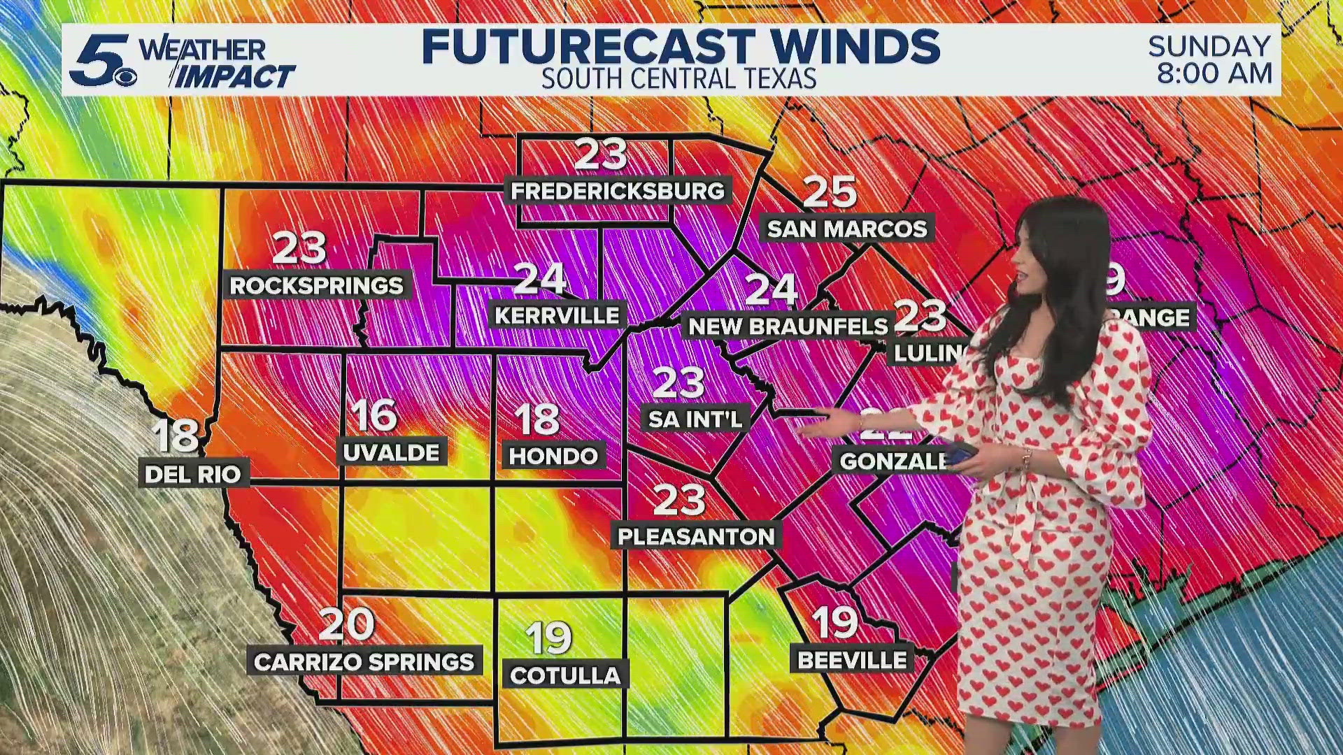 Sunny day on Sunday with temps in 70s | KENS 5 Weather Impact