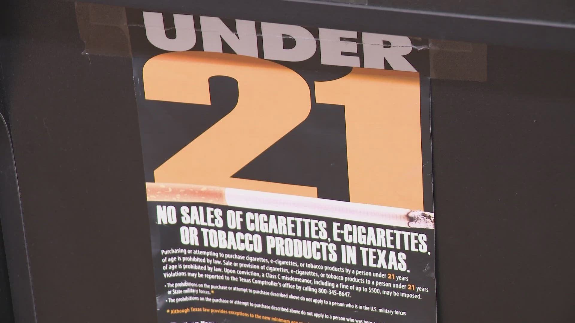Mary Jane's CBD Dispensary is among the many retailers in Texas that already have policies in place that require customers to be 21 to enter the store. 