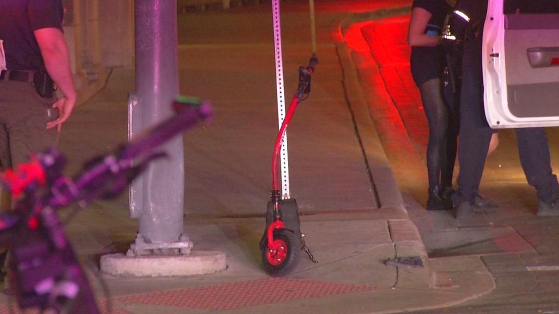 Scooter safety spotlighted after downtown crash leaves man seriously ...