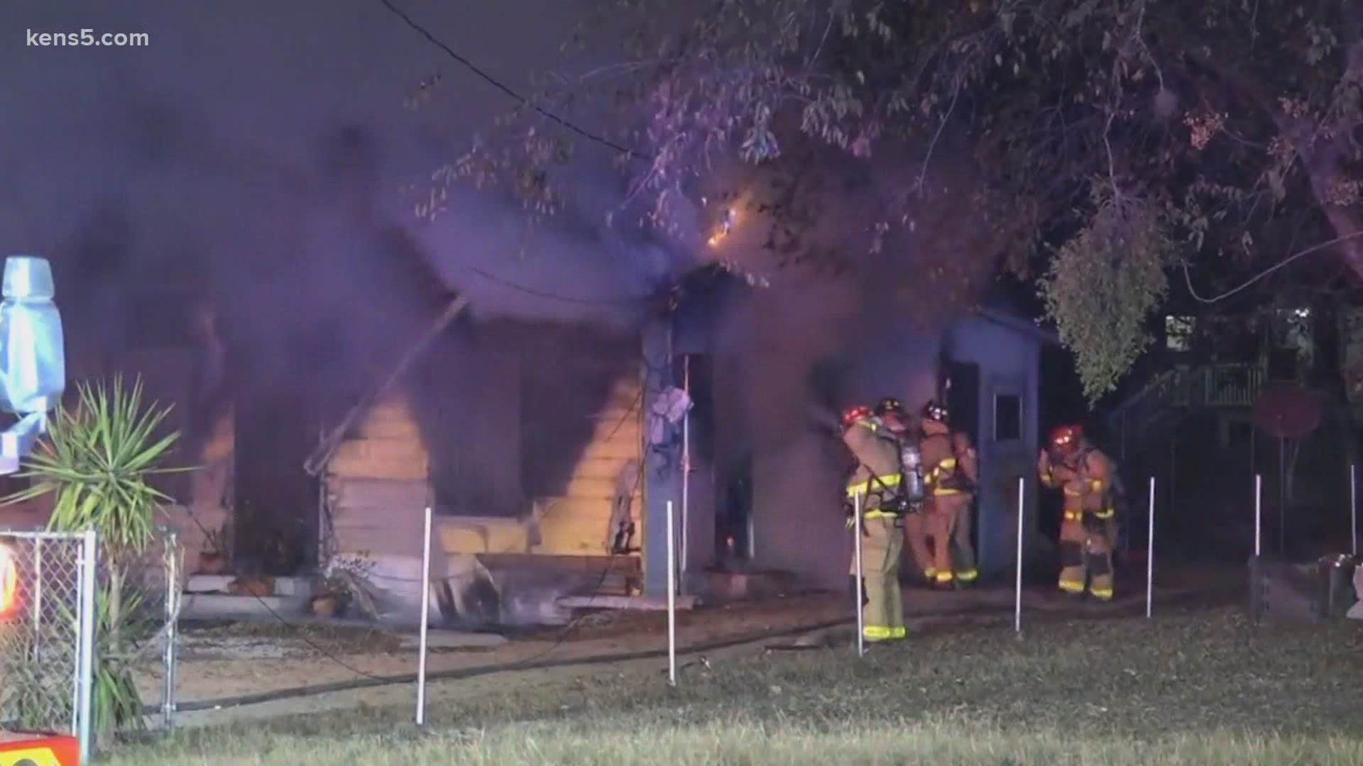 A home was badly damaged after a house fire on the city's southwest side, the San Antonio Fire Department said.