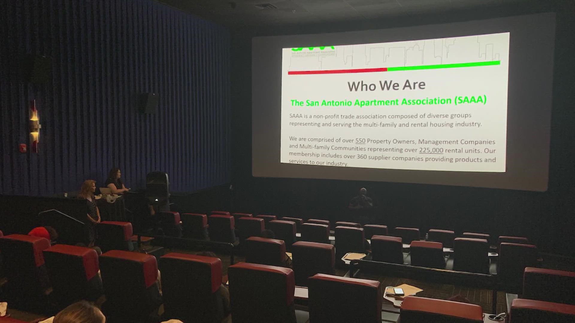 This week THRU Project teamed up with the San Antonio Apartment Association to hold a workshop to learn the ins and outs of searching for an apartment.