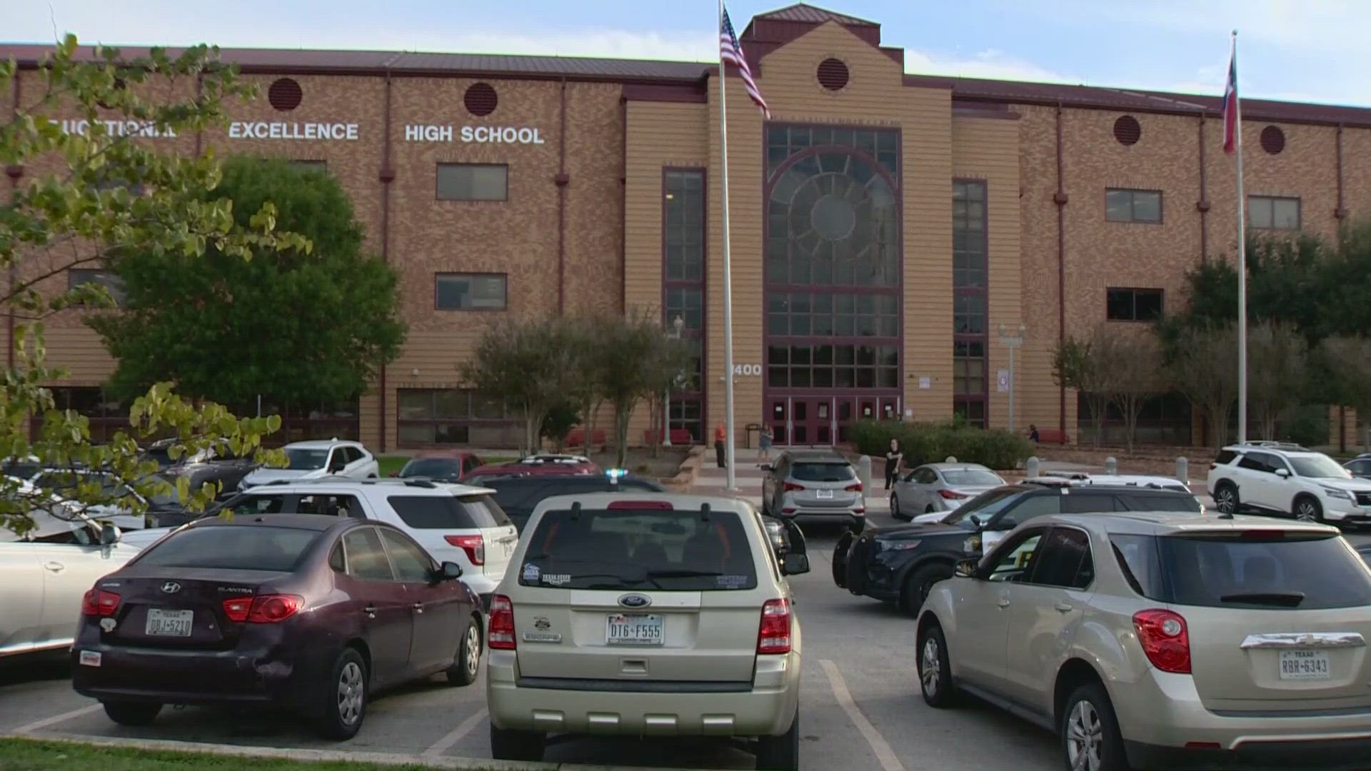 San Antonio Police responded to a call on November 6 at about 3:30 p.m. for a cutting at the high school, located at 1400 Jackson Keller Road.