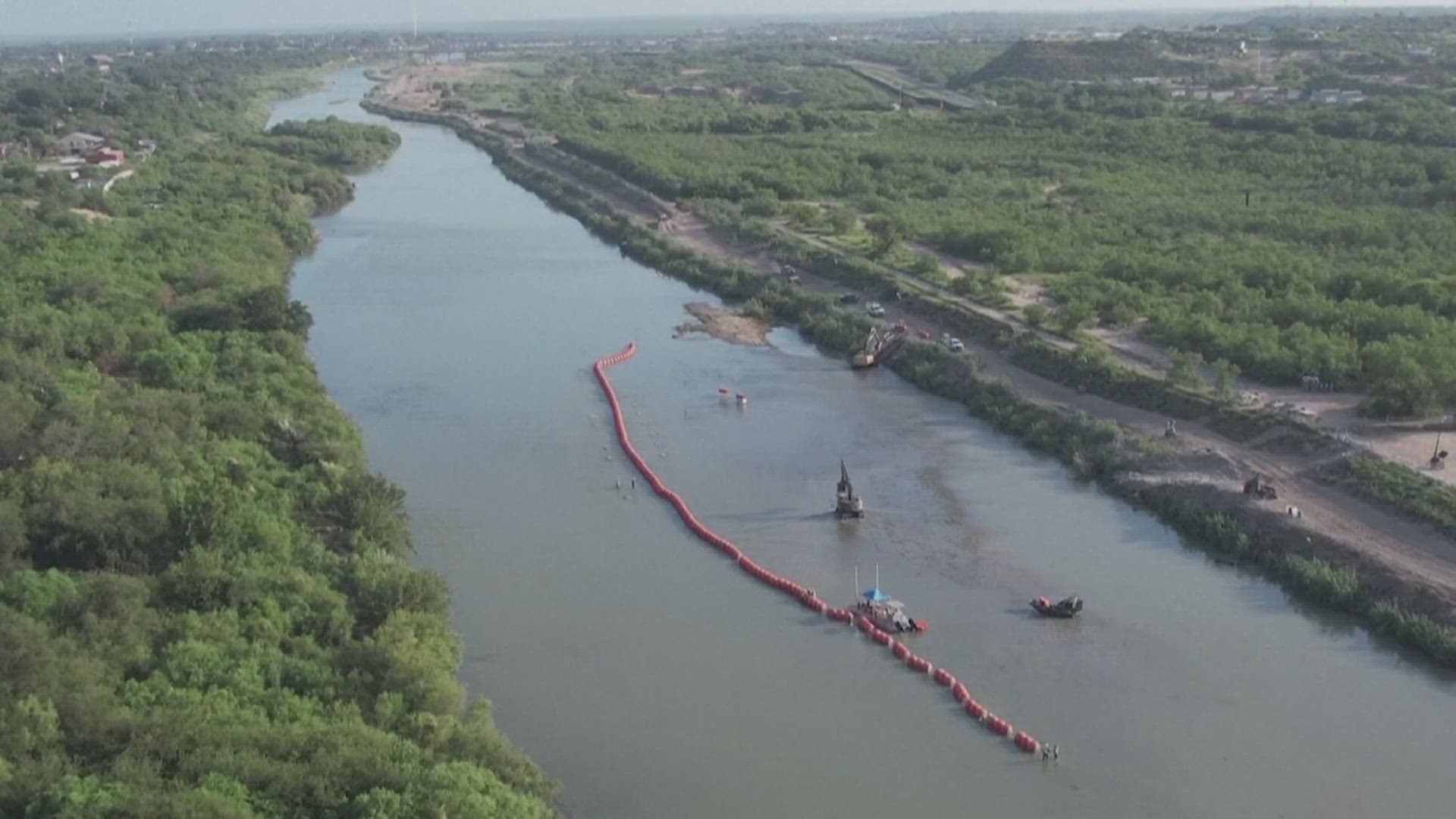 Most Of The Buoys Ordered By Gov Abbott Placed In The Rio Grande Were ...