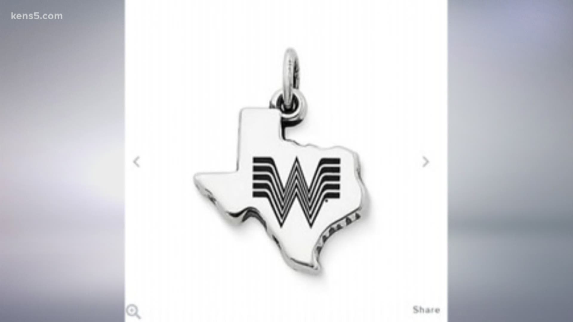 Does it get any more Texas than a James Avery charm with a Whataburger logo?