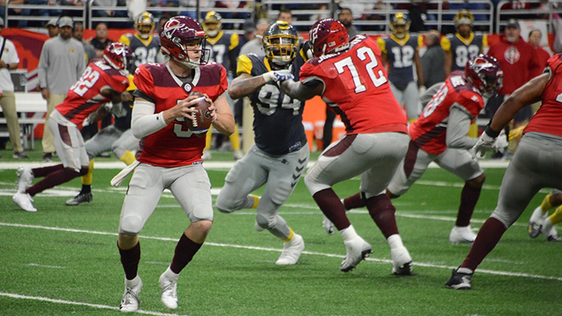 Photos: Fleet Swamps San Antonio Commanders 31-11 - Times of San Diego