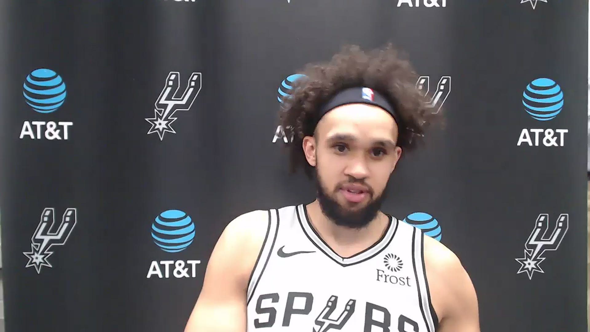 White spoke about getting back into the swing of things, starting with Dejounte Murray, and taking his first charge of the season to seal the game.