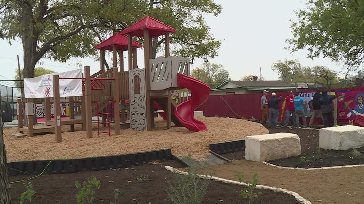 Girls Inc. of San Antonio gets a new playground