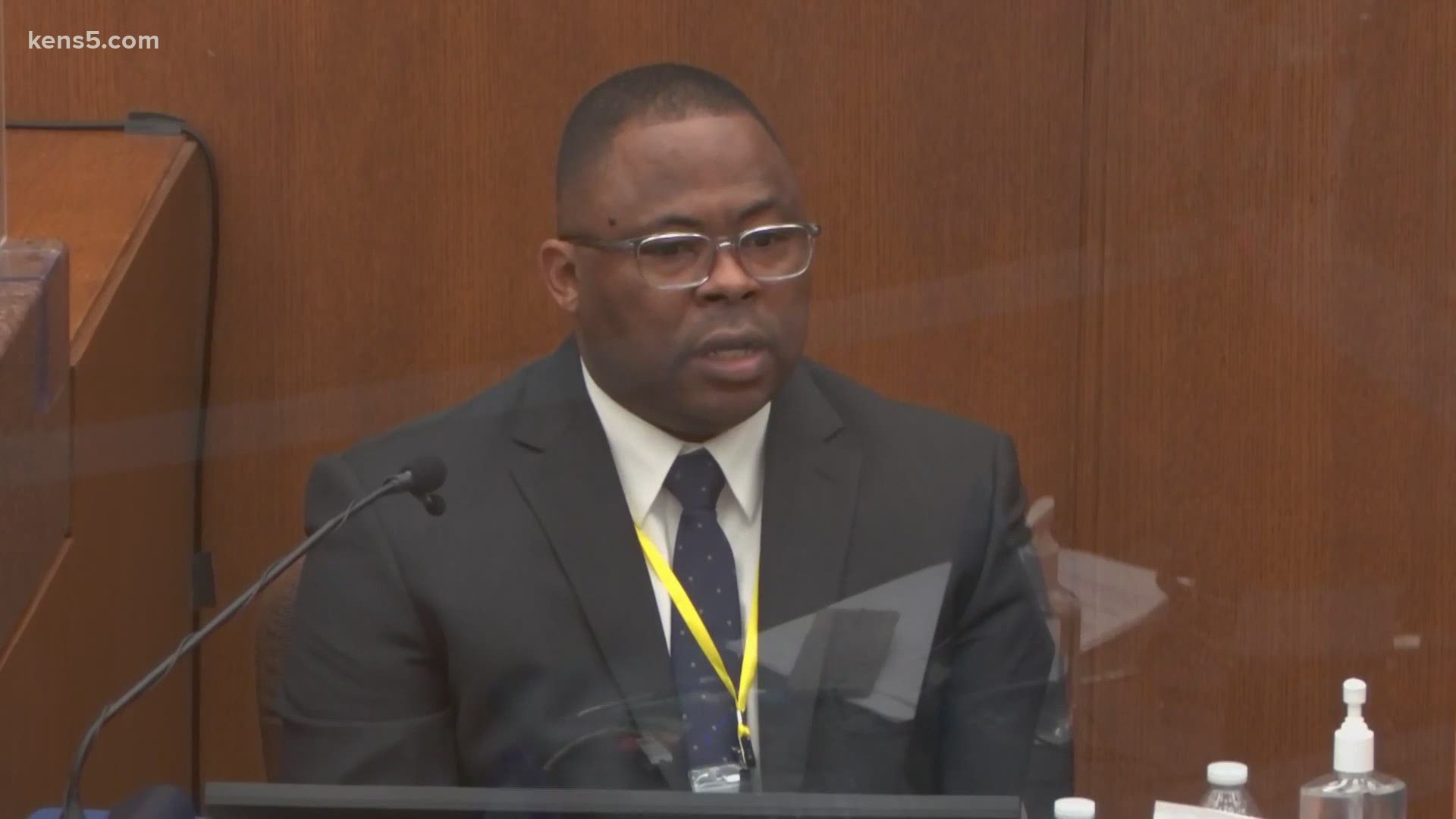 Prosecutors in the trial hired the Los Angeles Police sergeant to provide expertise in assessing Chauvin's actions that killed George Floyd in 2020.