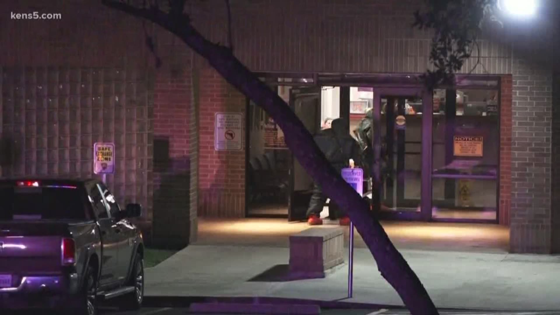 A suspicious envelope with a white powder substance was taken to a San Antonio substation on the city's North East side. The block was shut down for hours as teams investigated.