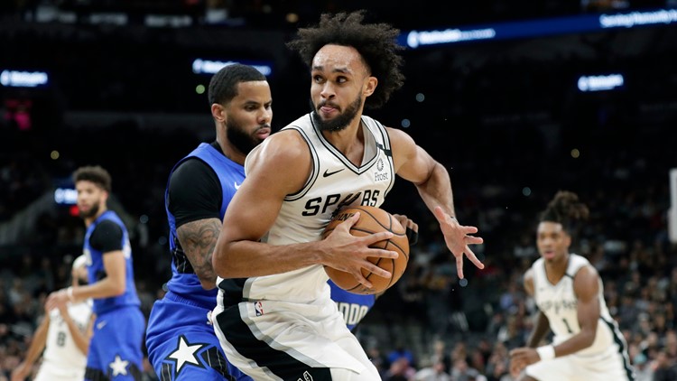 Spurs' Derrick White happy to be back on the court again