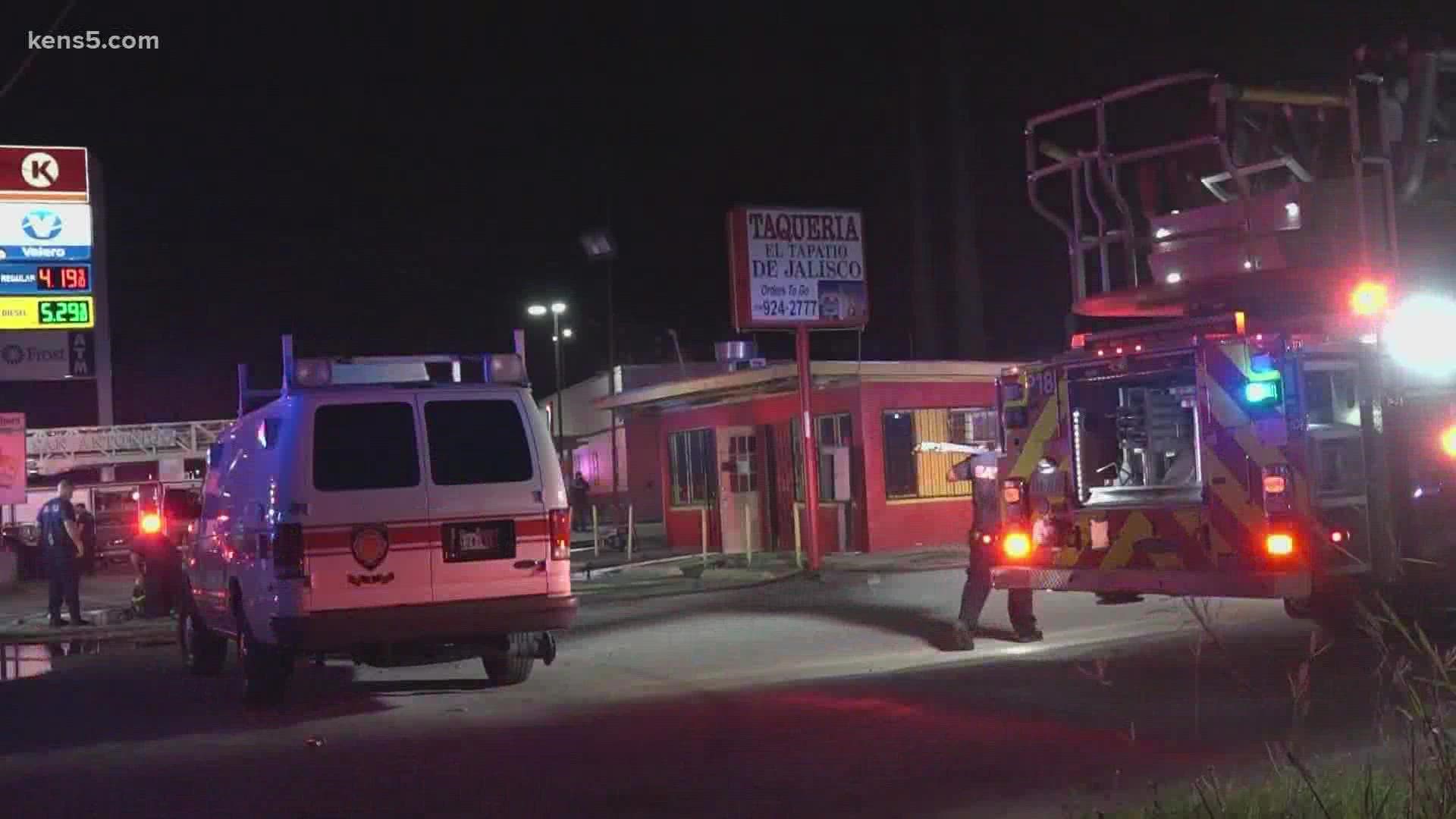 Devasting fire destroys a well-loved south-San Antonio taqueria.
