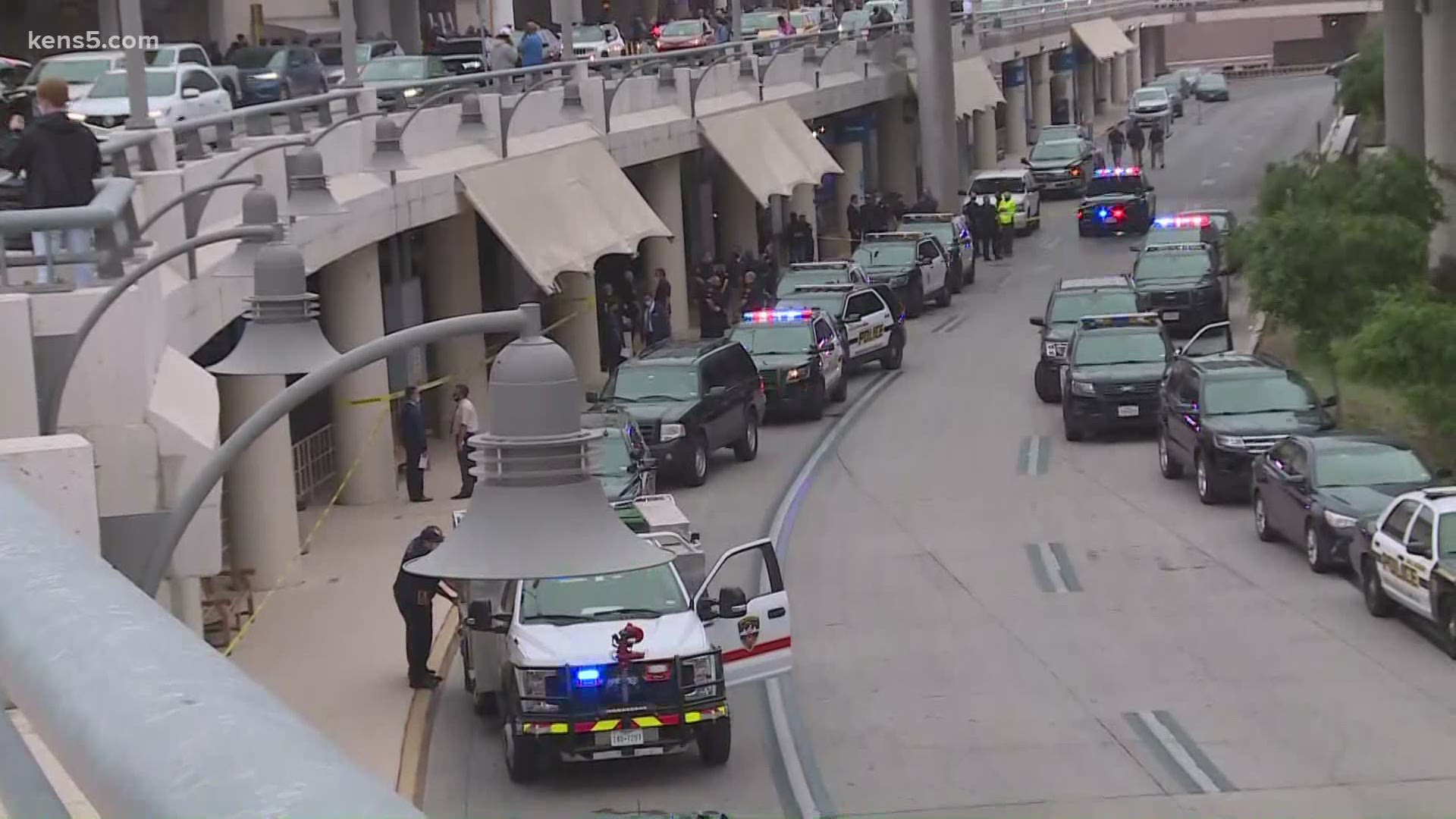 Police say the alleged shooter arrived to the arrivals terminal and began firing rounds "indiscriminately."