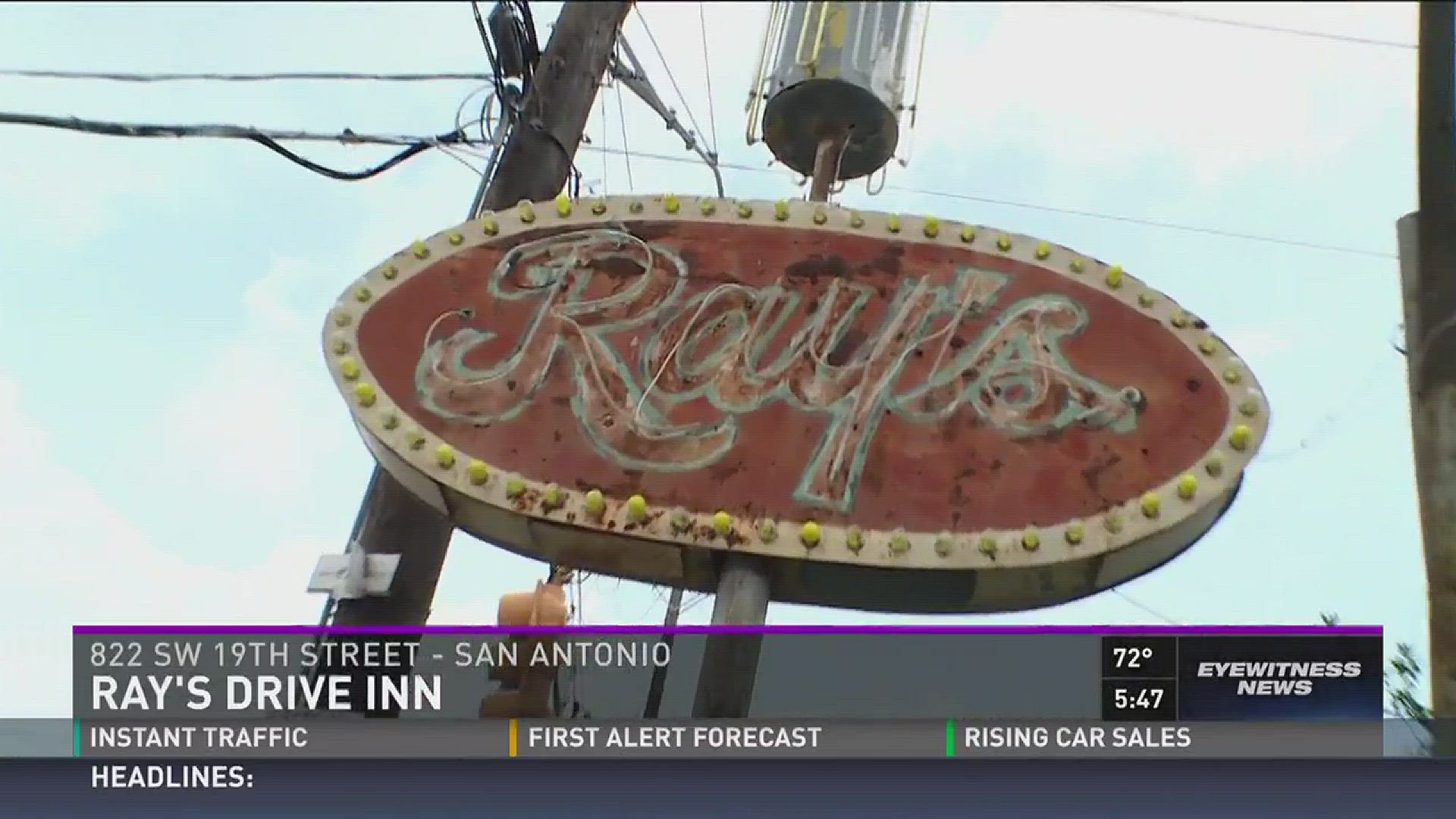 Ray's Drive Inn is a generational customer favorite.
The meals are under $10 at the home of the world famous puffy taco.