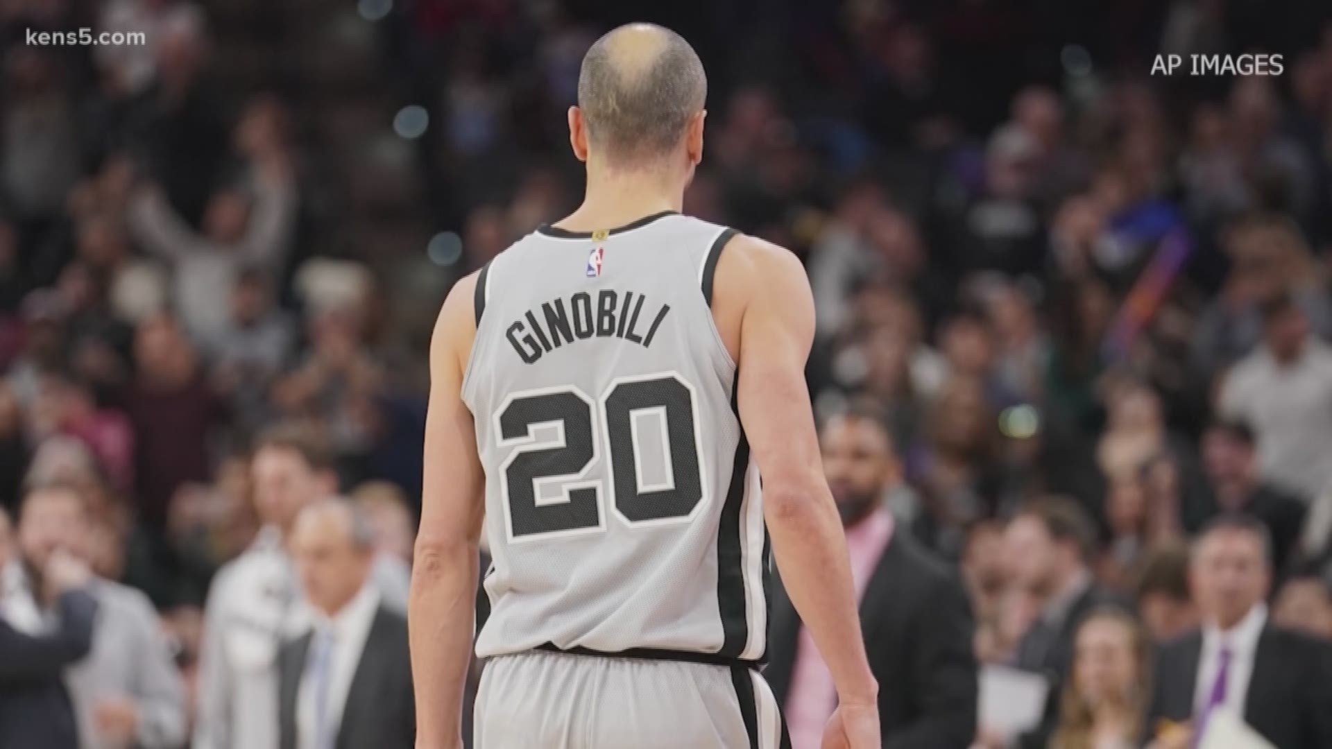 San Antonio Spurs to retire Manu Ginobili's No. 20 jersey in March