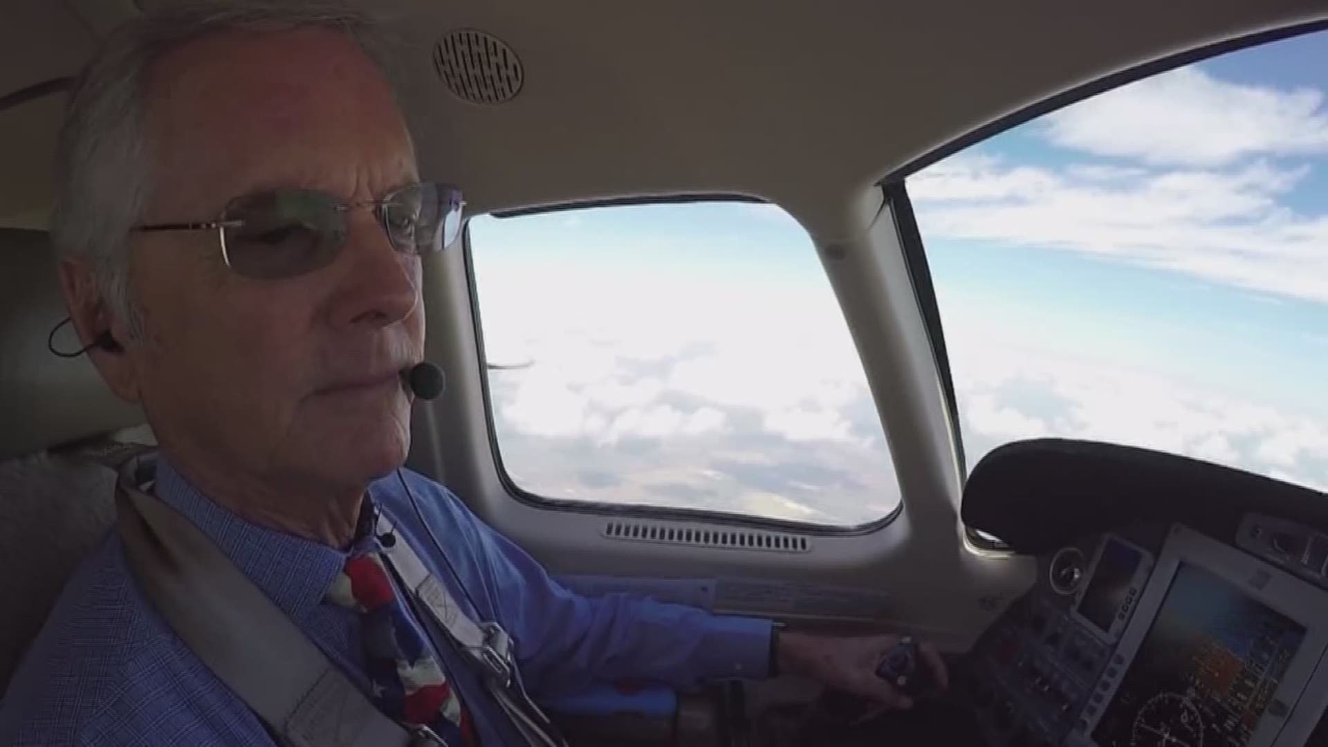 After 52 years and over 15,000 in the sky as a pilot, San Antonio's Tim Musgrave received a special award from the FAA this week.