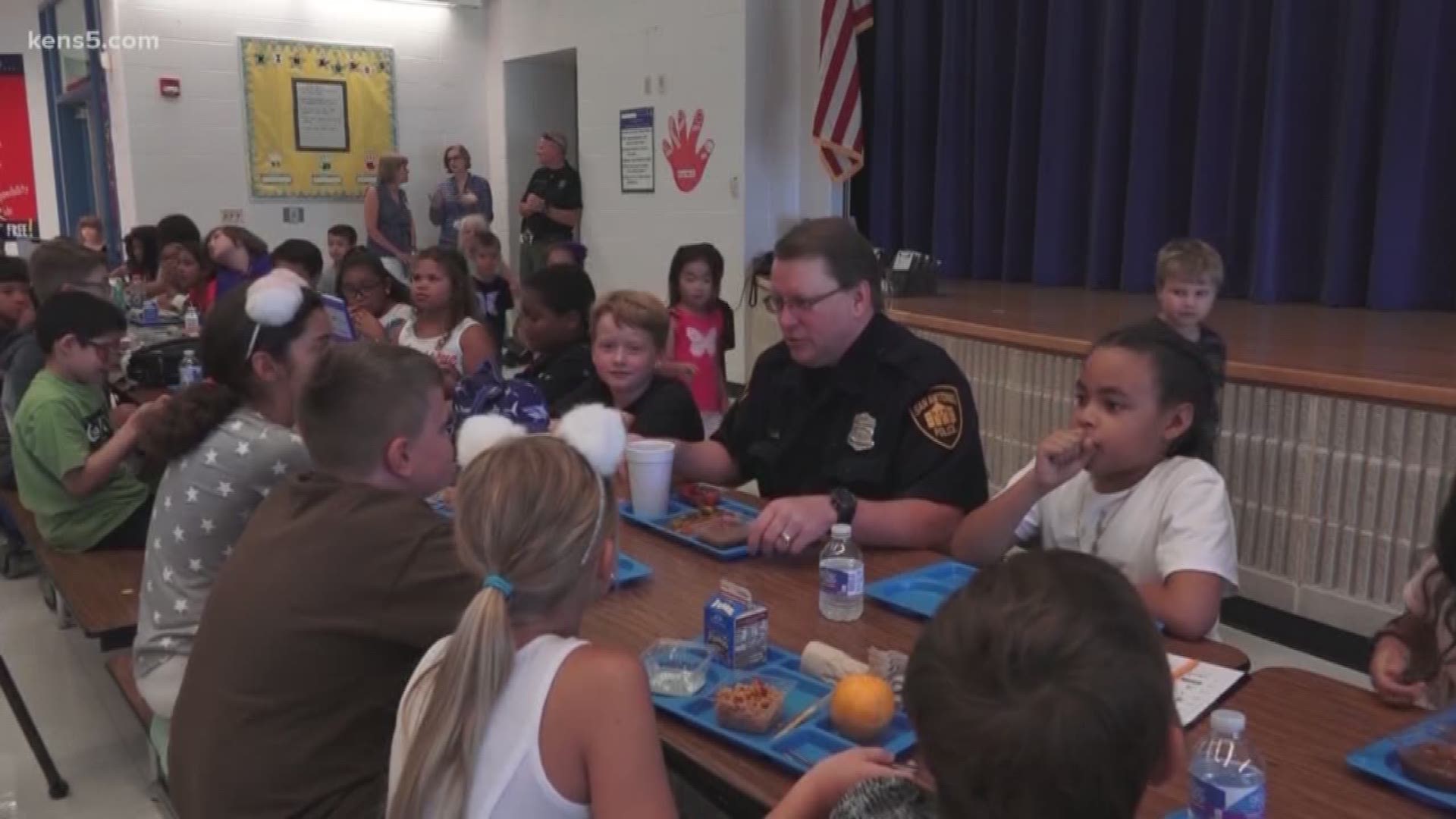 This year, a San Antonio school district hopes to get more students face to face with police officers in a good way. Eyewitness News reporter Erica Zucco has more.