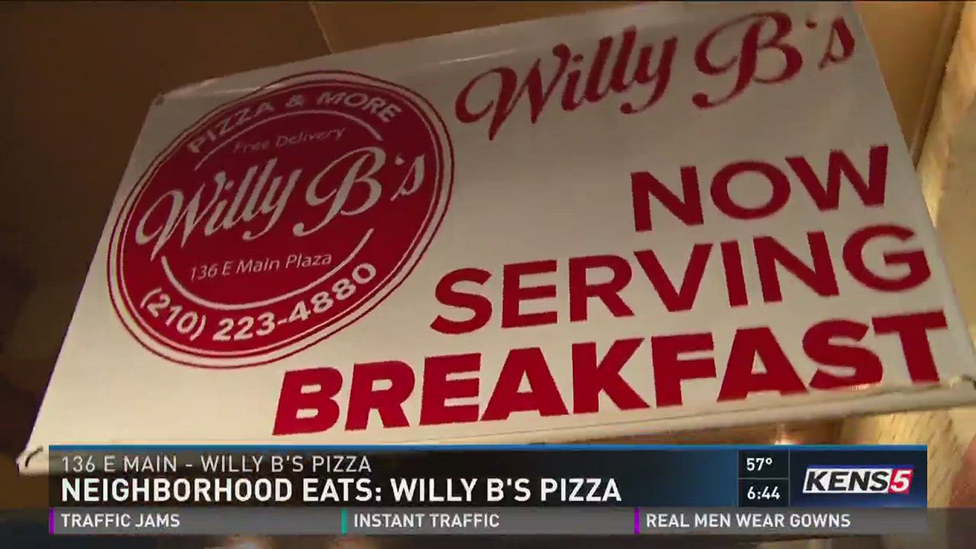 Neighborhood Eats: Willy B's Pizza