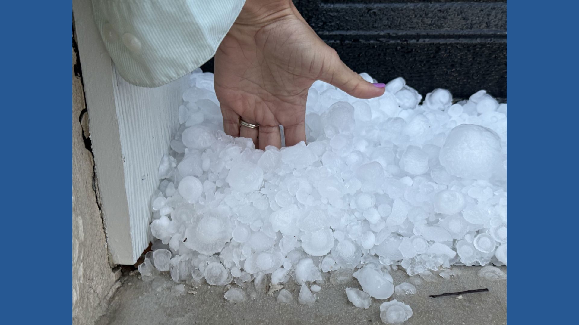 PHOTOS: Parts of the Texas Hill Country get rocked by hail | kens5.com
