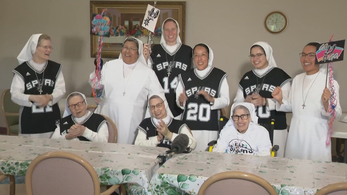 Salesian Sisters of San Antonio become fan favorites during Spurs playoffs run