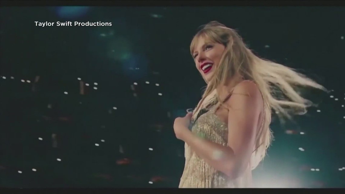 Taylor Swift Eras Tour becomes highest grossing domestic concert film ...