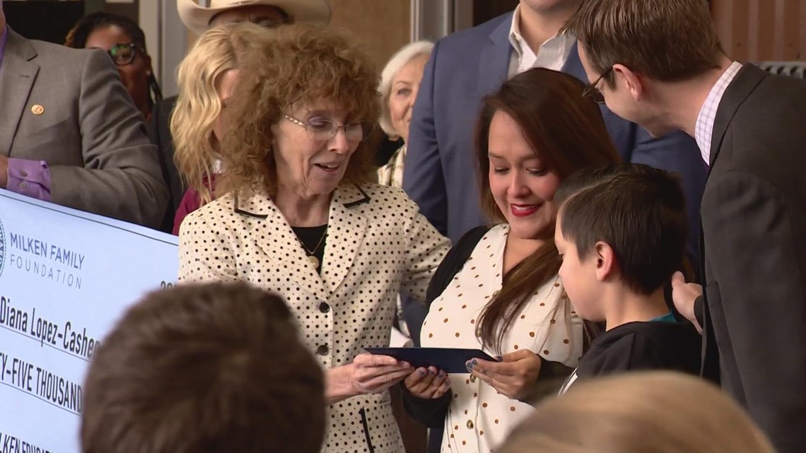 San Antonio Teacher Surprised With The Award Of A Lifetime Kens5