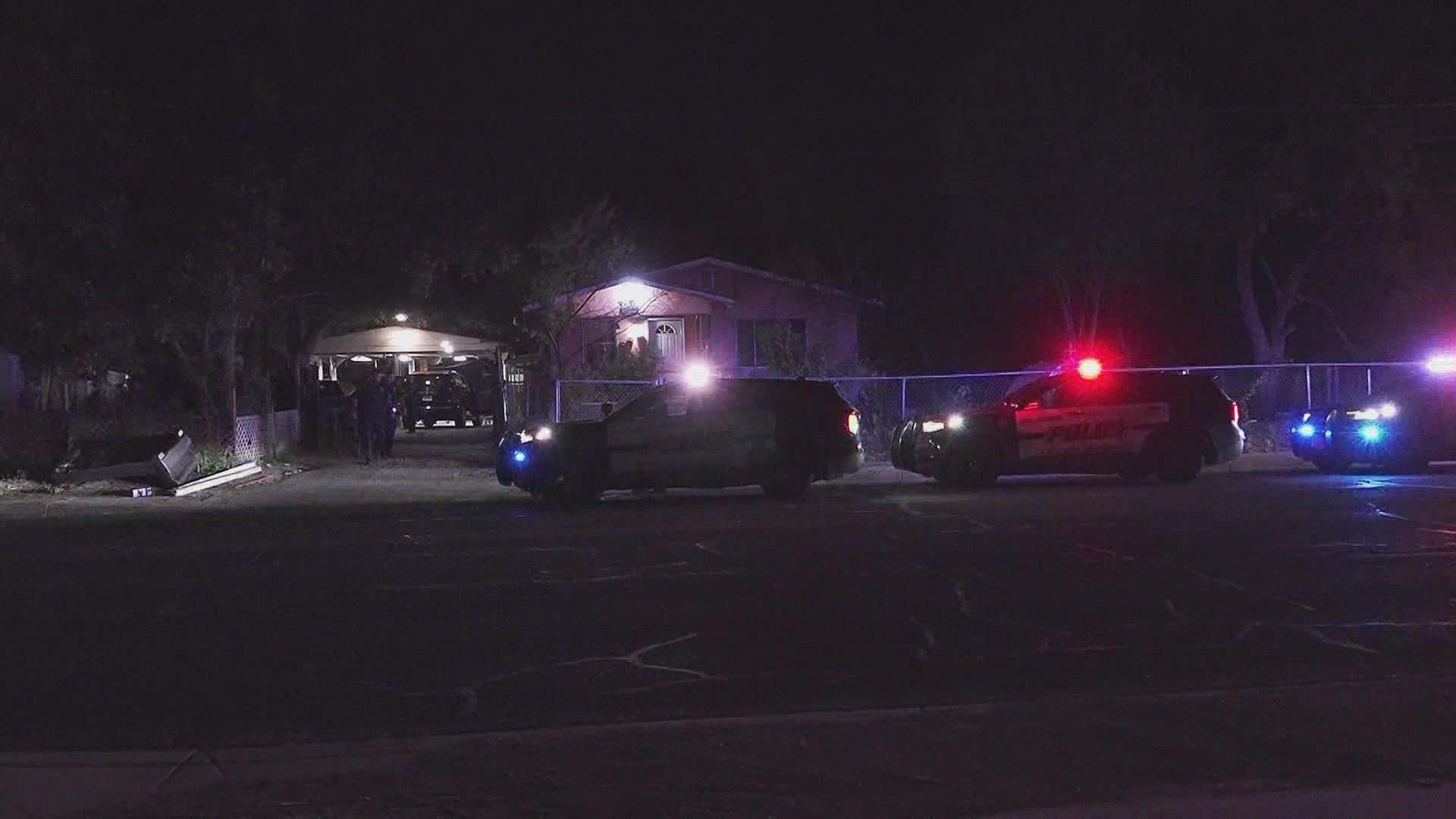 Police are looking for the person that shot a man following an argument at a family gathering early Saturday morning.