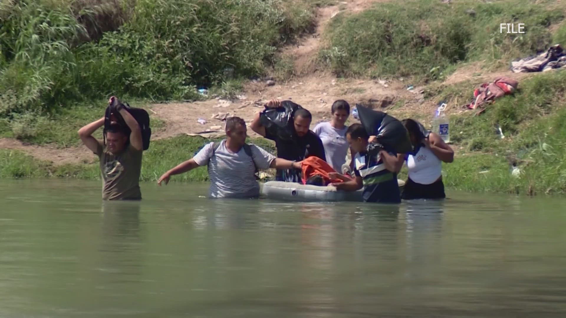 "90% are going to be rejected, so my question is why are we all these people in, when 10% should come in," said Congressman Henry Cuellar.